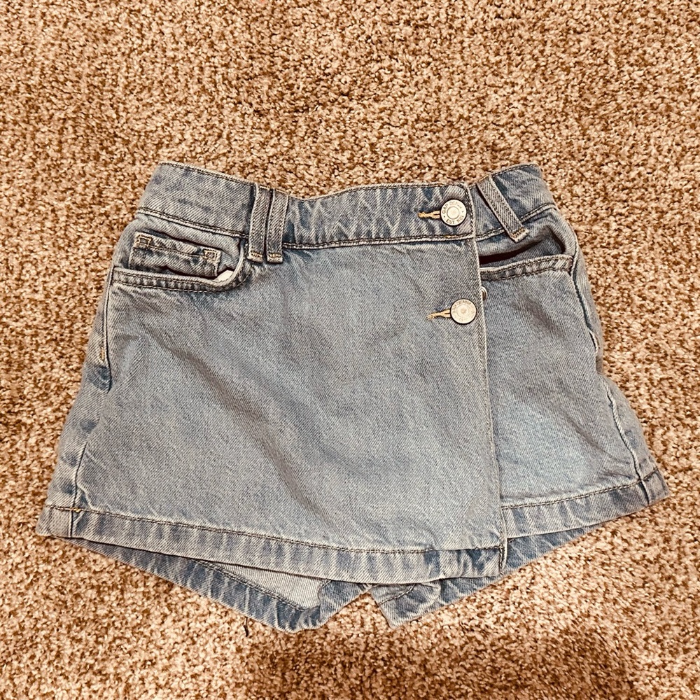 GAP Light Blue Denim Skort